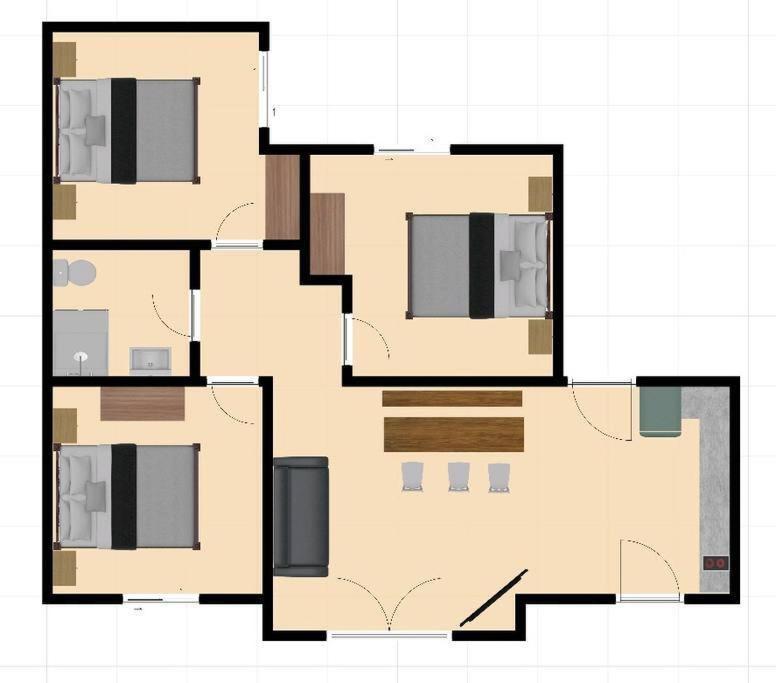 ניקיטי Orange Apartment מראה חיצוני תמונה